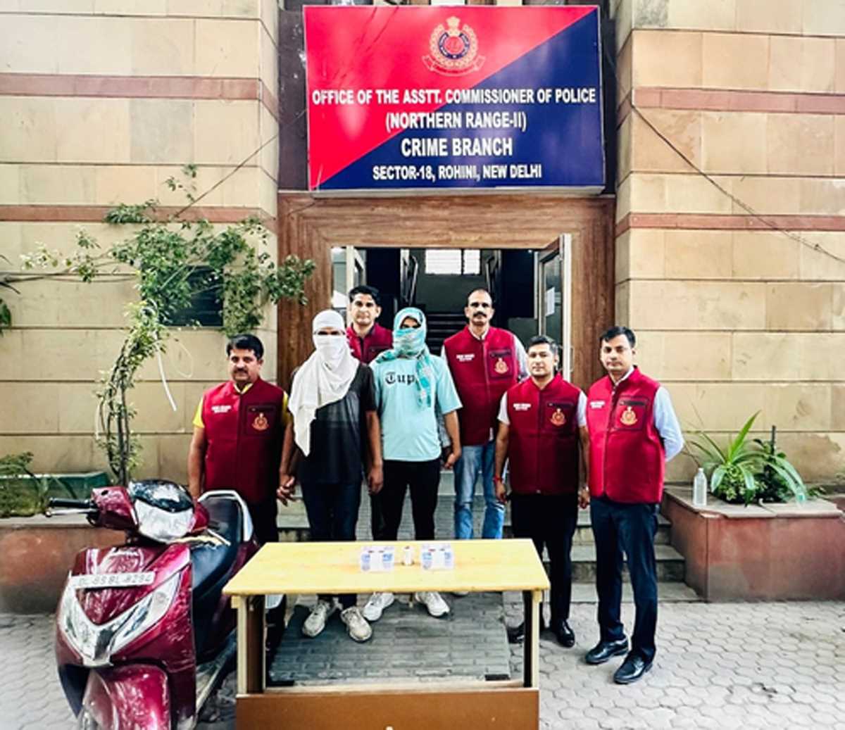 दिल्ली पुलिस ने सलमान त्यागी-लॉरेंस बिश्नोई गिरोह के दो बदमाशों को पकड़ा